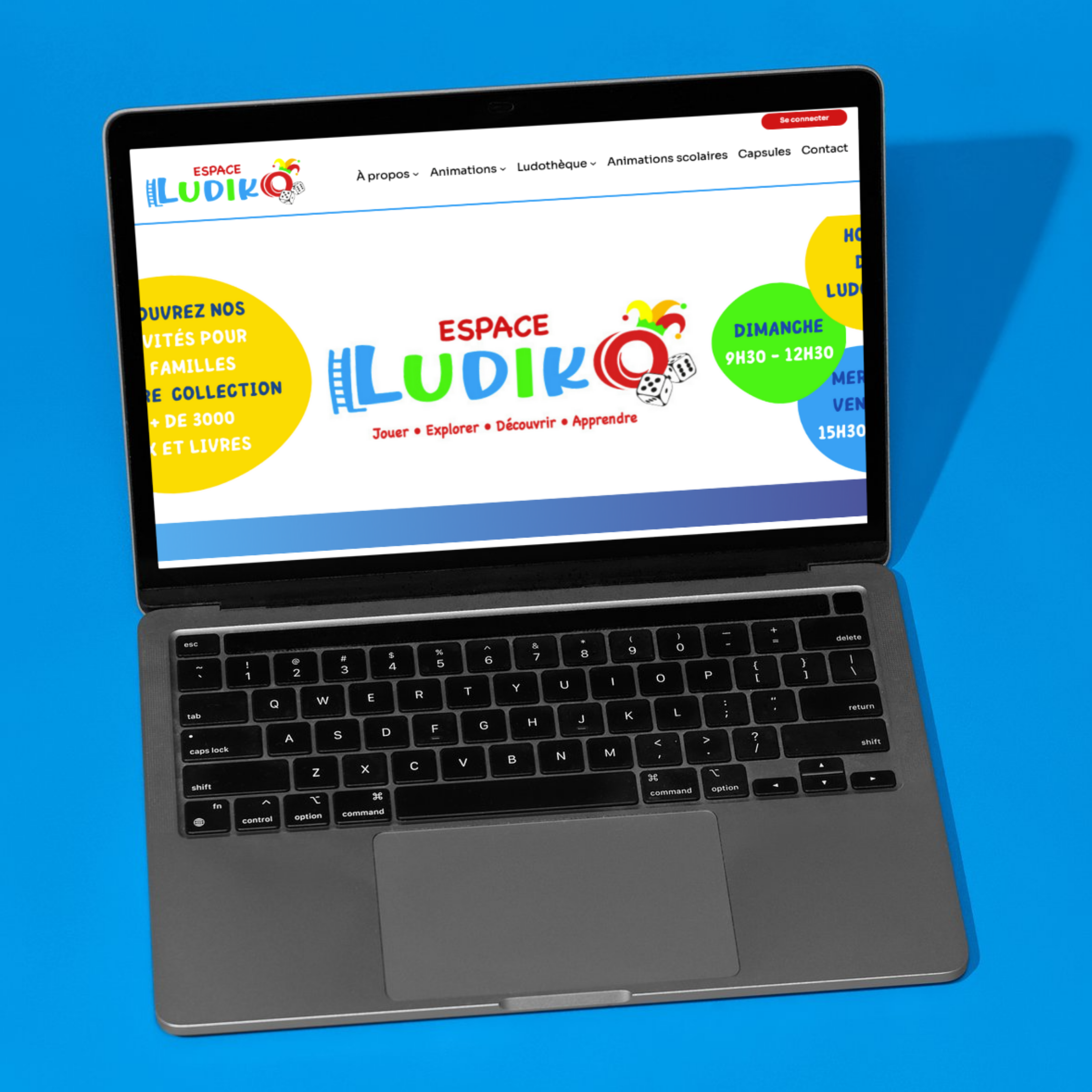 Bienvenue sur le nouveau site web d’Espace Ludiko