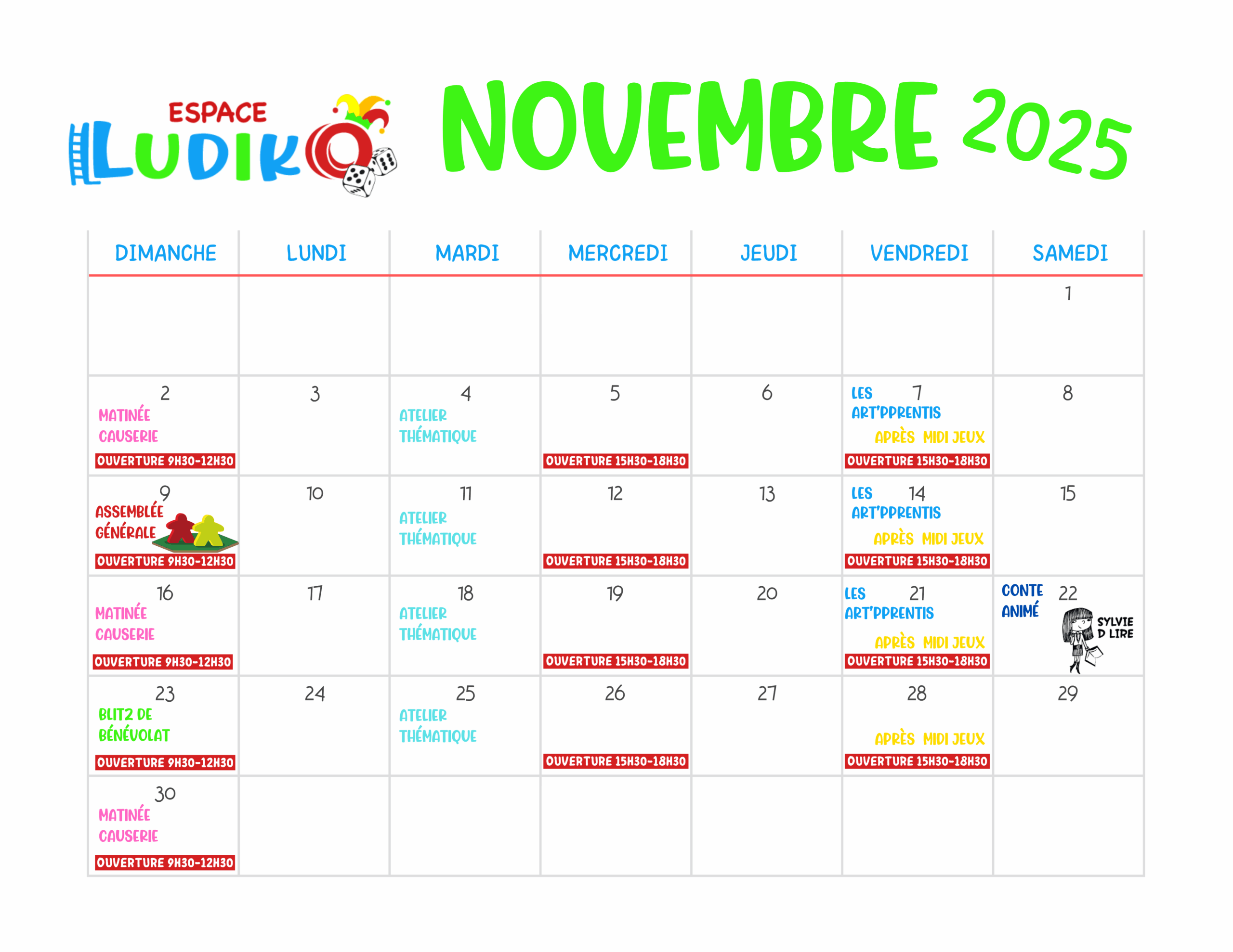 Novembre chez Ludiko ✨