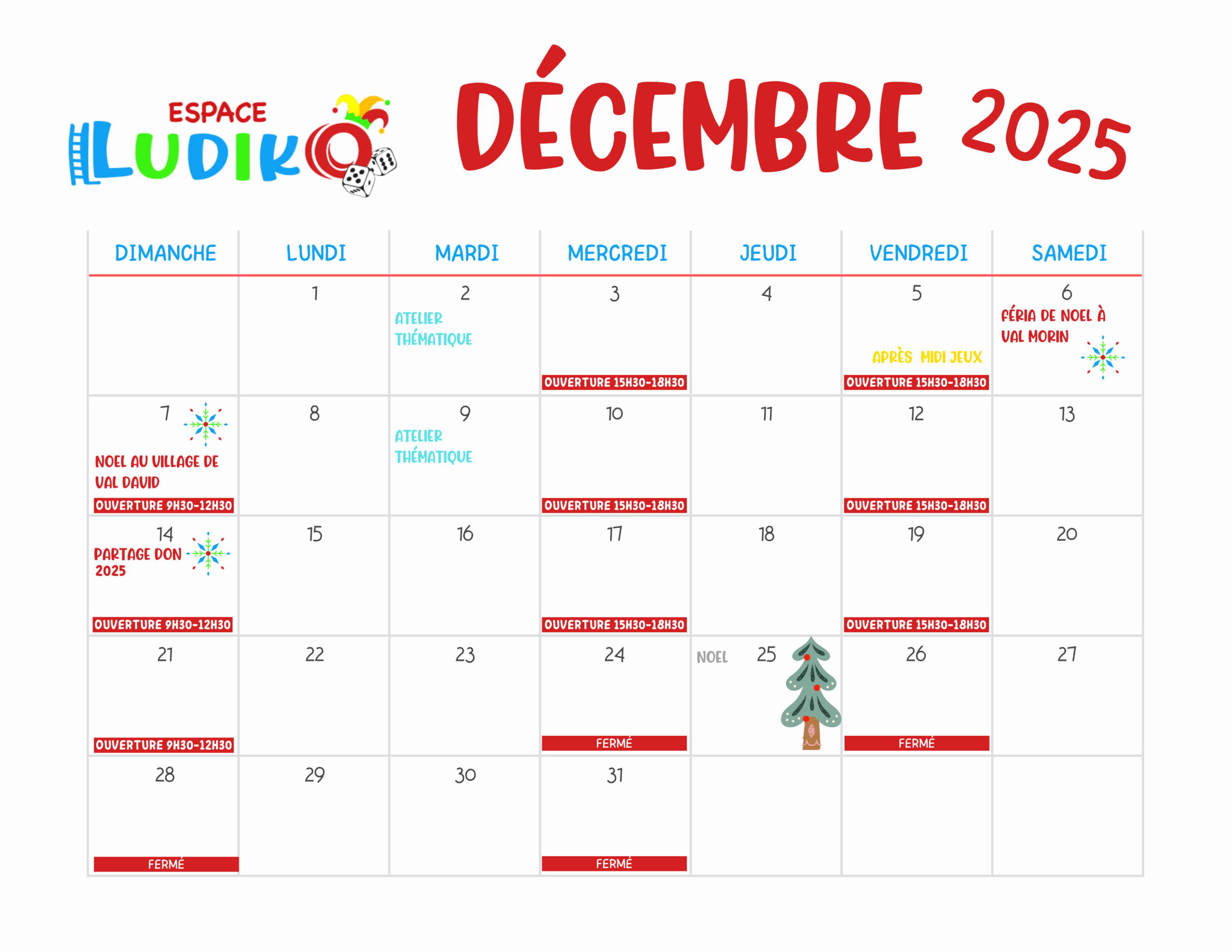 Décembre chez Ludiko 🎁